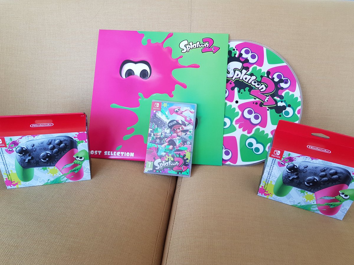 GoNintendoTweet on "European press get Splatoon 2 vinyl https://t.co/duen7fr33q https://t.co/oTtHhsiGPY" / Twitter