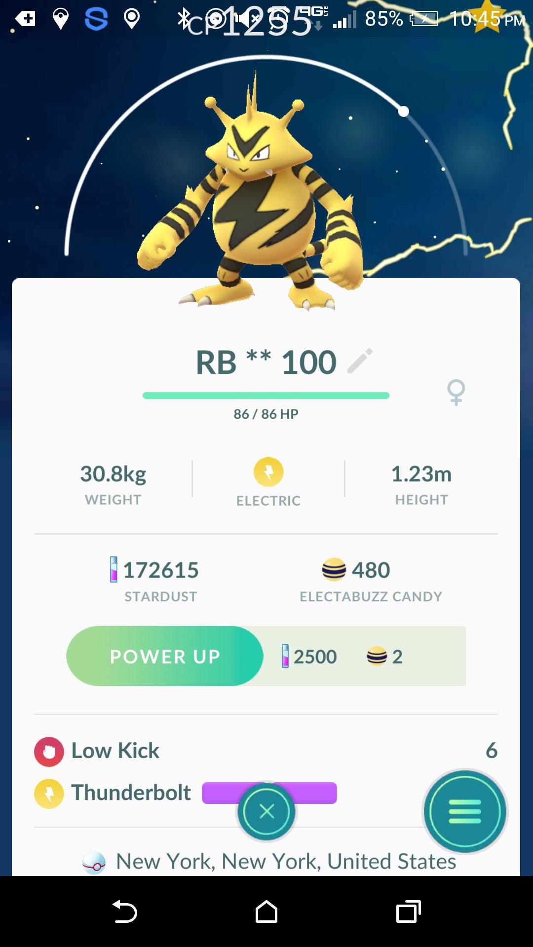 ✨Aipom✨ on Twitter: "Finally a 100% iv raid #electabuzz #PokemonGO https://t.co/fihw0cPBq1" / Twitter