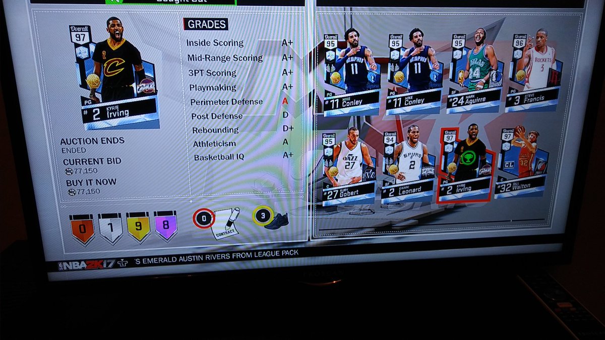 Justin12233991's tweet photo. @JayDaGamer87 snipes put right now all in the past hour and kyrie is a straggler also got kobe in the Kareem picture https://t.co/QXZSRDlpwV
