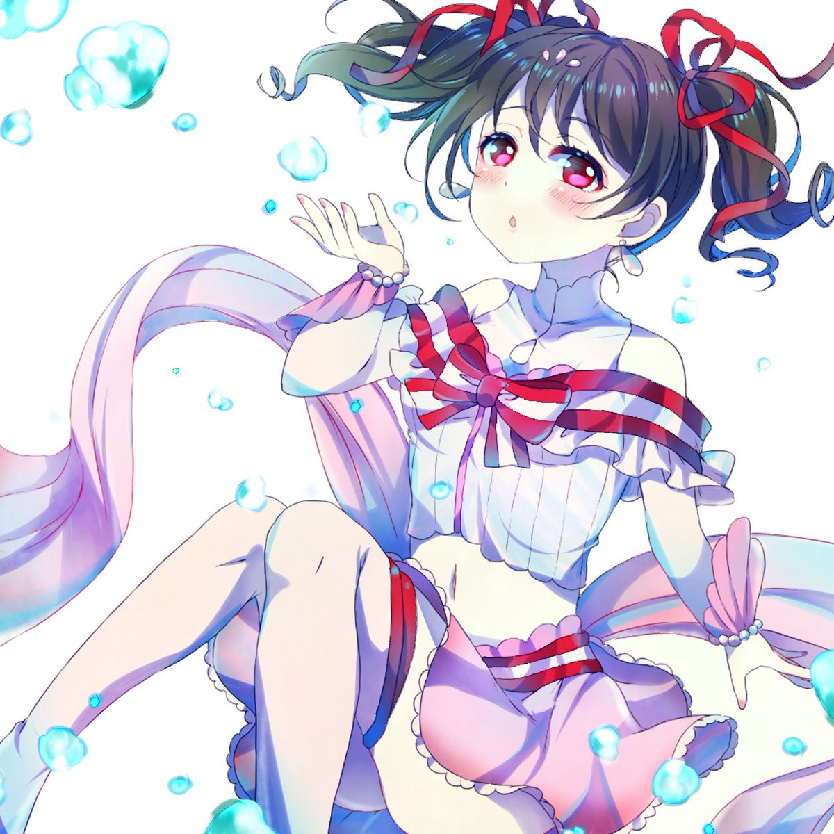 志麻🌸しまさん( @qp_4ma)
🎐わ か め🍧さん(@wr_10_15)お二人と
トリプルにこちゃん💞すごく楽しくて最高でした✨
#3人で下書き線画塗りを交換して絵を完成させる 