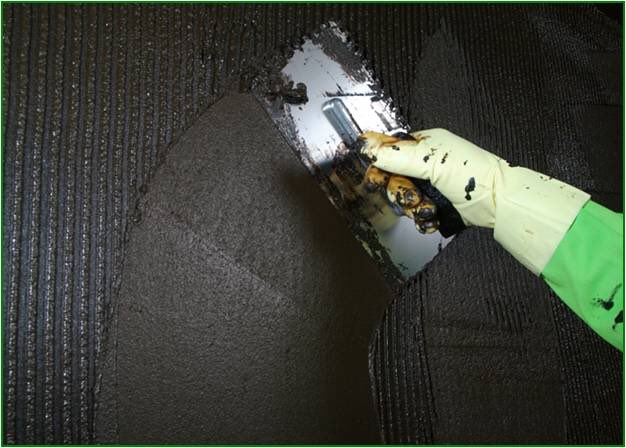 KÖSTER Deuxan® 2C is a two component polystyrene-free, fibrated, polymer modified bitumen sealant for waterproofing building structures.