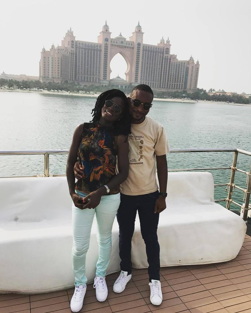 eric_hackman's tweet photo. She makes good times better and hard times easier with just a smile! #dubai #beautiful #vacation #sneakers #stansm… https://t.co/shAztmnTYb https://t.co/FoBCEB3JzI