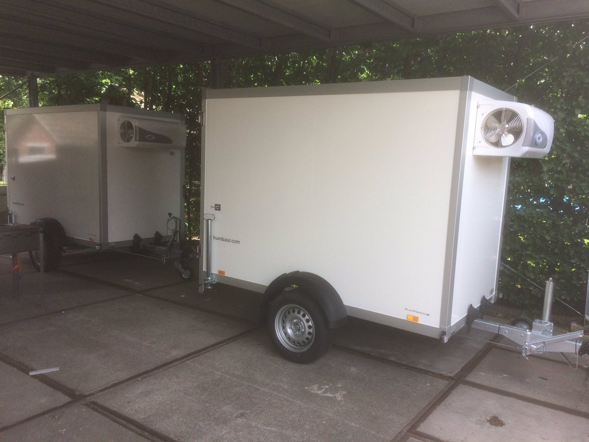 Nieuwe koelwagen's bij gekocht om nog meer klant te voor zien van geslaagd gekoeld feestje.