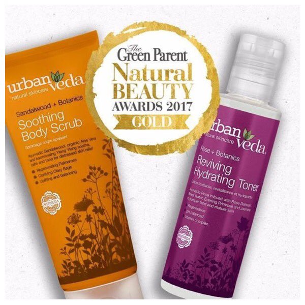 MyonAmanda's tweet photo. Congratulations @urbanveda on your gold awards from @greenparentmag! Great result. We love your products. https://t.co/2zfWastuA4 https://t.co/XIF56IJZ5Y