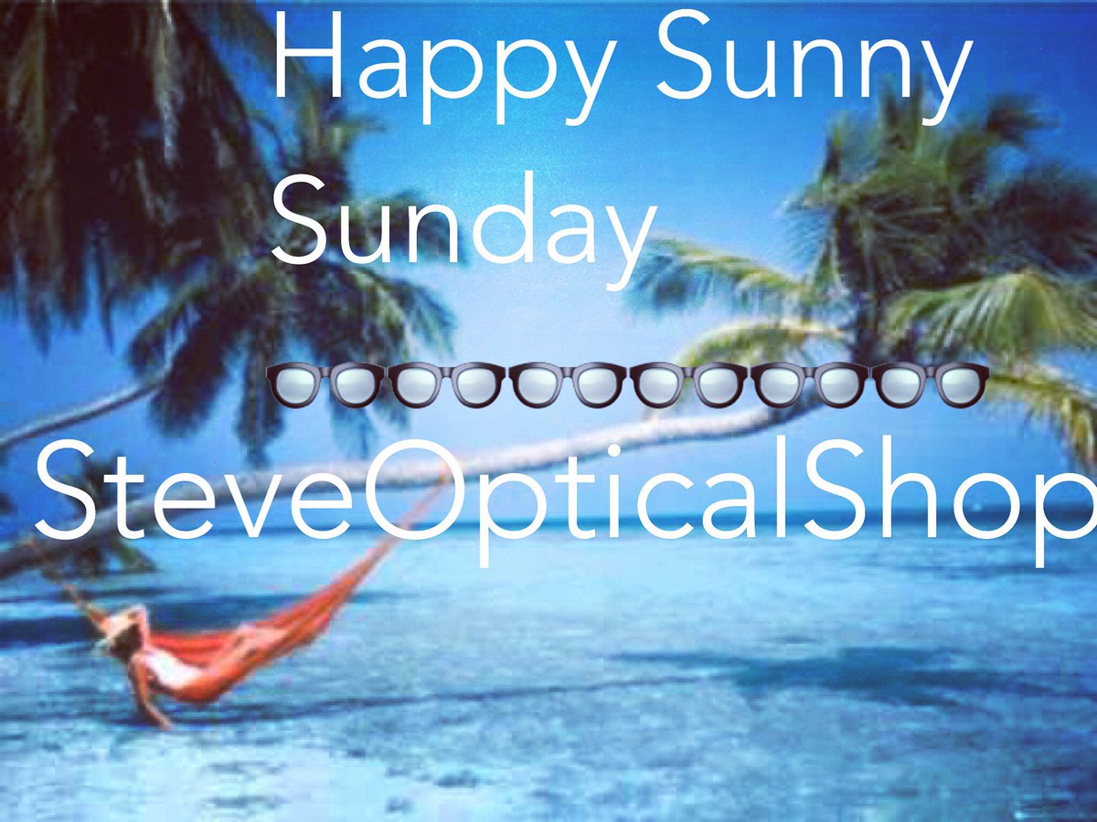 SteveOpticaShop's tweet photo. #Happy #Sunny #Sunday #steveopticalshop2017 #dare2wear #😎 https://t.co/OzbhDiBYpe