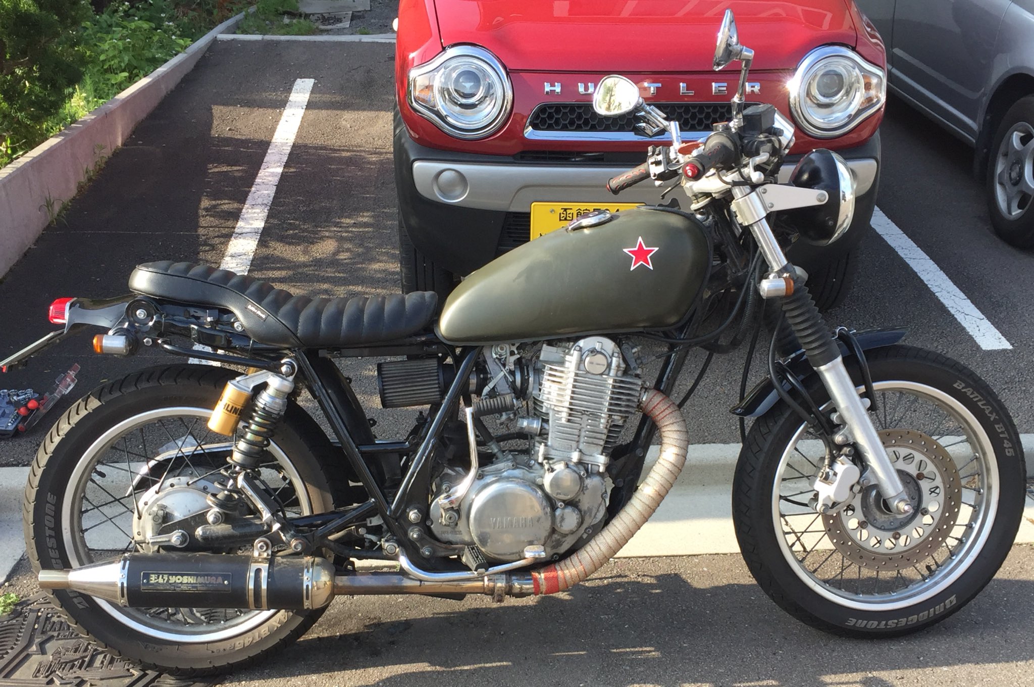 SR400 ナイトロヘッズ バーチカルカフェシート