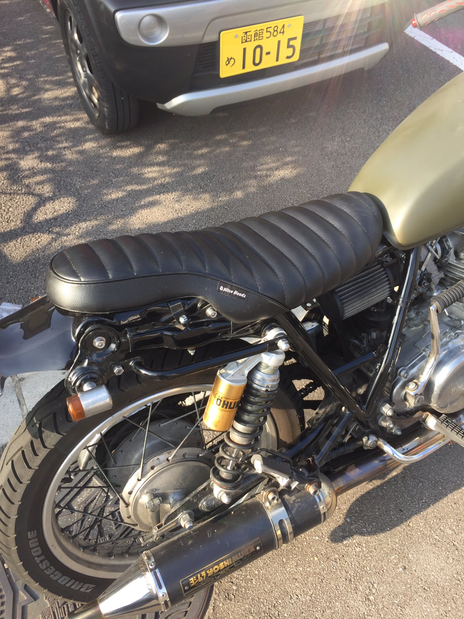 NitroHeadsコブラシート SR400 SR400 廃盤 ナイトロヘッズ コブラ