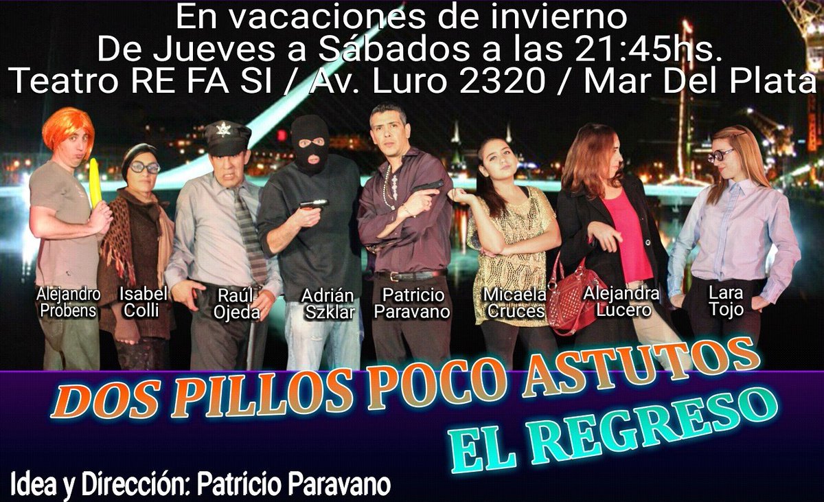 PatricioOK1's tweet photo. Explotó la función del día sábado en el teatro #ReFaSi ,gracias a toda la gente que confío en nuestro espectaculo. #MuchisimasGracias https://t.co/Ev0cXSGx6U