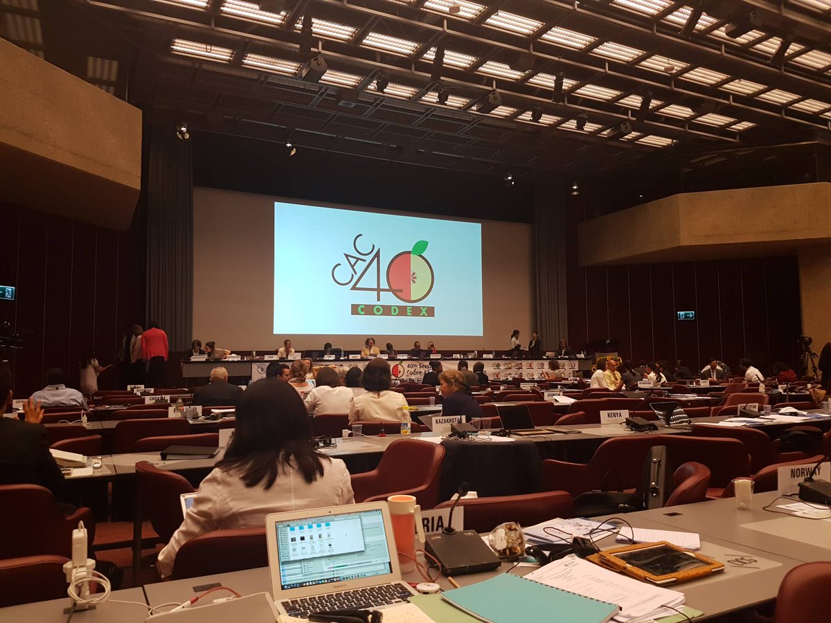 FAOWHOCodex's tweet photo. So, what happened last week at #CodexCAC40? https://t.co/6dESGYiX0z https://t.co/B0klWqdxL0