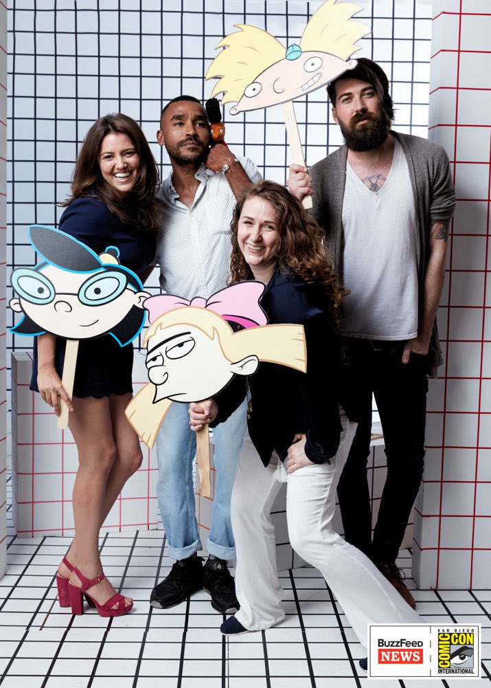 OG Hey Arnold crew #SDCC2017 Thx <a href="/BuzzFeedNews/">BuzzFeed News</a>