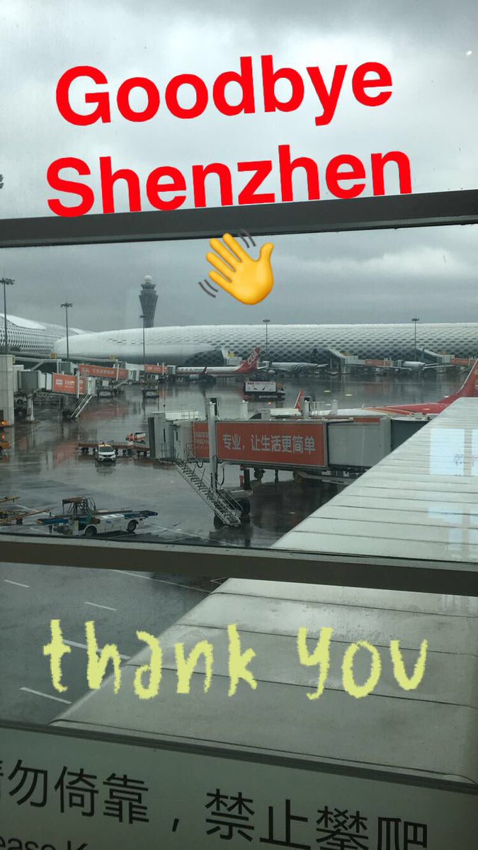 Goodbye Shenzhen! 👋 Jetzt auf nach Singapur! 🛫 #VisitingFriends #AudiFCBTour #BLWorldTour #packmas https://t.co/ldHzElQacd