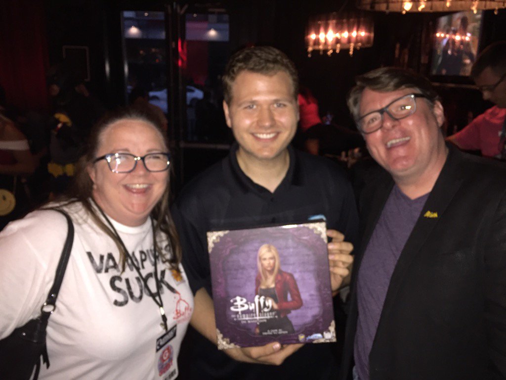 HansesDavid's tweet photo. #BuffySlaysSDCC party!  Glory was here tonight!  This event took a rockin' bite out of #comiccon2017. https://t.co/L2ZlzlSMQV