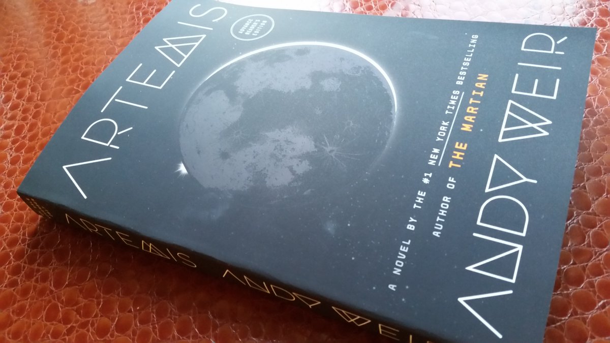 kammotion's tweet photo. Stoked to get an ARC of @andyweirauthor's #Artemis and check off one of my #SDCC goals! https://t.co/eJltS0aNhY