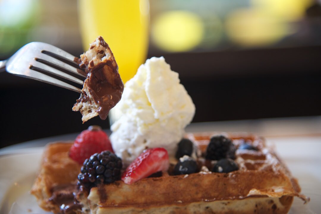 BBCNoMad's tweet photo. Smother me in chocolate. Today and every day. #waffles #wafels #chocoholic #brunch #bbcnomad https://t.co/YTPi61XX4S