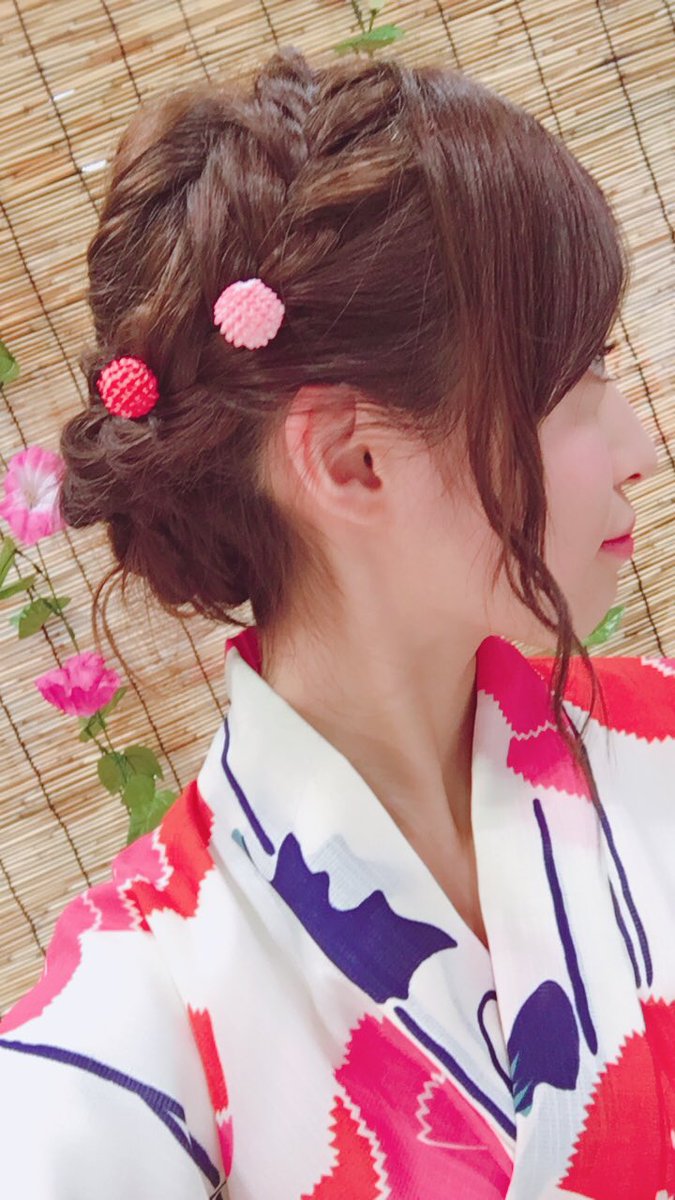 O Xrhsths すぬきち Sto Twitter 浴衣と言えば やっぱりうなじでしょ 枚数あったので 横顔自撮りお願いしてみました まほほんは横顔も美しい Akb48ゆかた祭り 山口真帆 Ngt48
