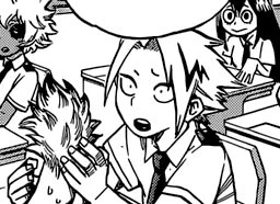 kaminari playing with ojiro's tail sdfjk
ojiro is like ??? 