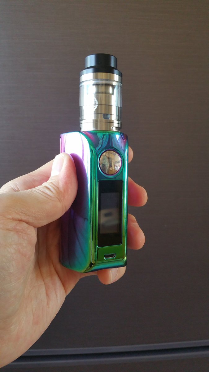 Chaku12Sh's tweet photo. どっちも良い感じ♪
#VAPE #べイプ #べイプ好きな人と繋がりたい #ASMODUS #MINIKIN2 #GALATEK #RDA #VOLUNA #RTA #MINIKIN2使いの人と繋がりたい https://t.co/HRyc2WhLHB