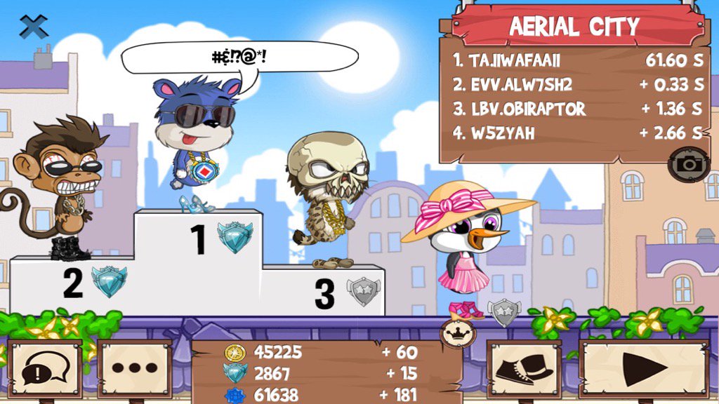 foona3's tweet photo. All those guys just got washed #funrun2 #Alw7sh2 #Obiraptor #w5zYaH https://t.co/3yl5JfdGq5