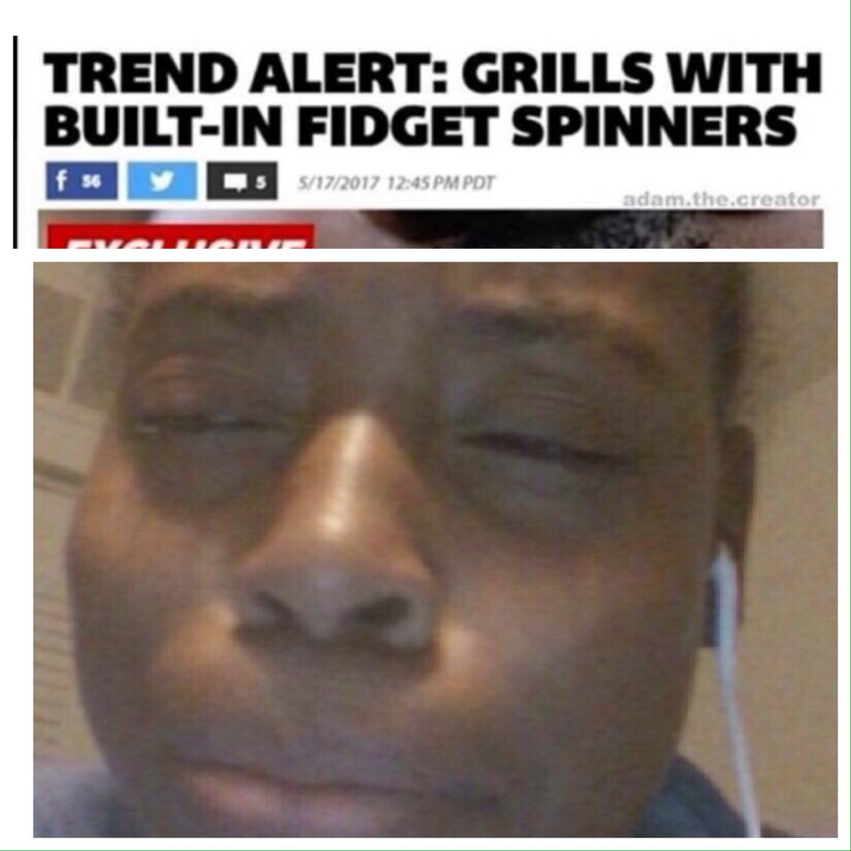 nkatlit01's tweet photo. I hate fidget spinners | #nkatlit01 #comedywebstar #Fidgetspinners #Memes #Like | 🖤 https://t.co/LyLXQa67TF