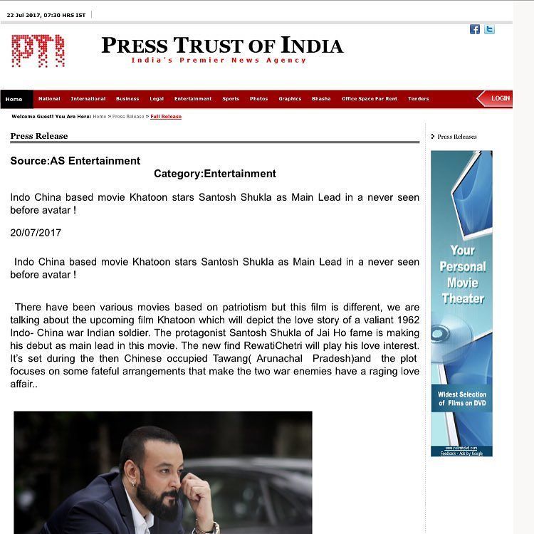 Asentertain's tweet image. #ASEntertainment is #proud to #handle and #manage the #pr of the #movie #khatoon and #congralutes #bollywood #acto… ift.tt/2eEWYlV