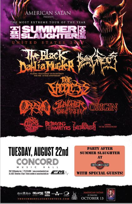 thecmf's tweet photo. some upcoming
#chicago #metal events to know
#thecmf #cmf @ConcordHall @reggieslive @empire_shows @thebottomlounge @DyingFetusBand https://t.co/DHdWnjBW2F