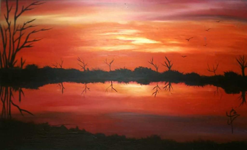 TheArtMinds's tweet image. Participant # 01: Sammar Siddiqui (Synergy)
#Thematic_Painting_Drawing_Competitio #TheArtMinds #PromotingArts #PromotingArtists