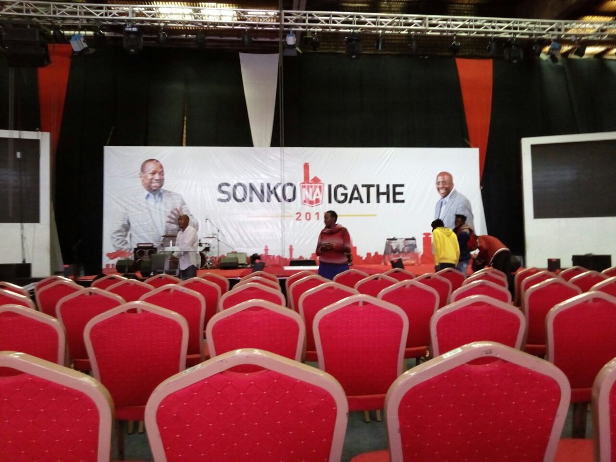 MoraraKebaso's tweet photo. Tranforming Nairobi City. It's all set for #SonkoManifestoLaunch https://t.co/6cAAHQH9ZK