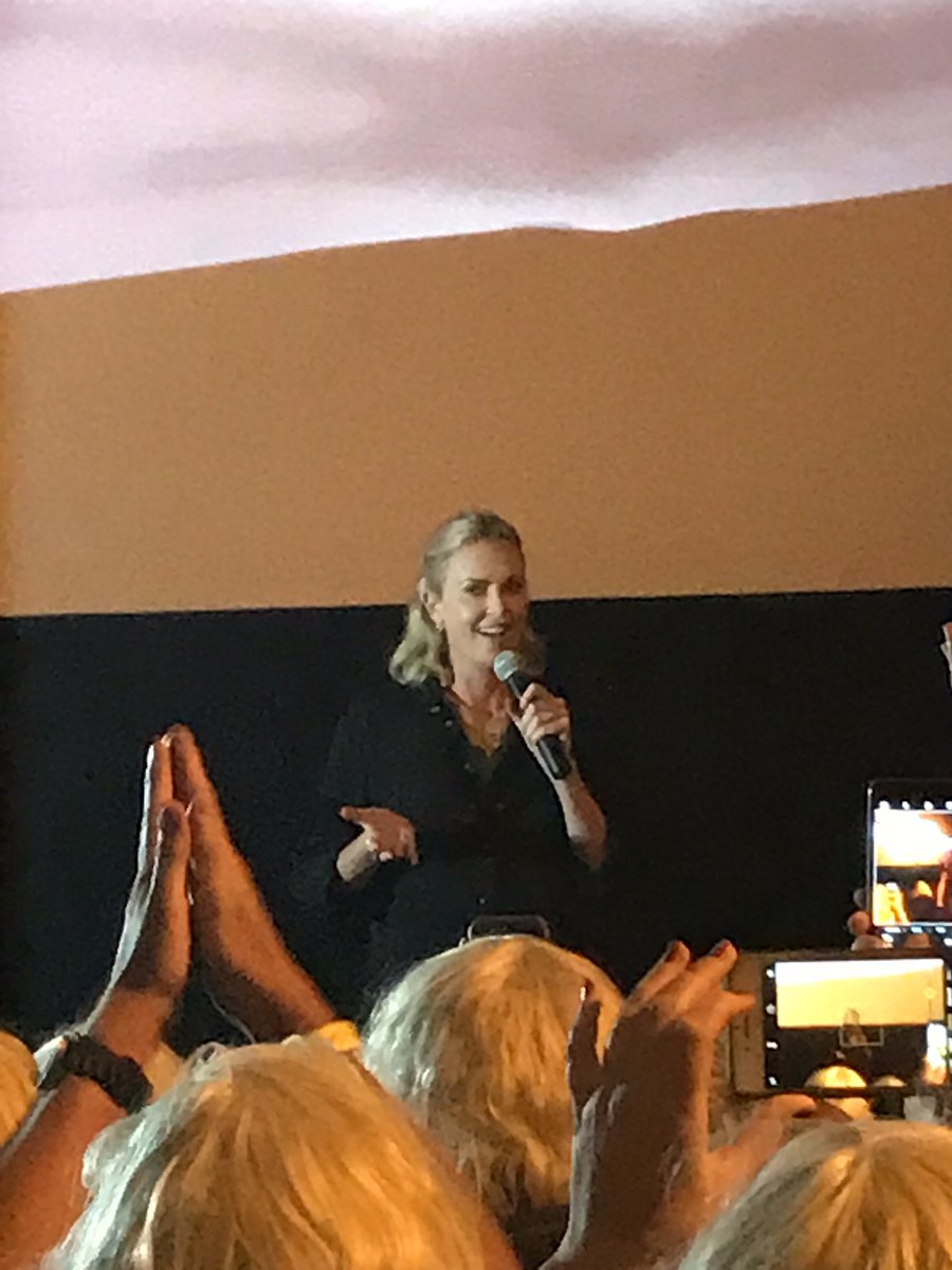 charstarrawr's tweet photo. It was so hard to get a good pic but OMGOMGOMG @CharlizeAfrica #sdcc2017 #AtomicSDCC https://t.co/4RdIcsuuK6