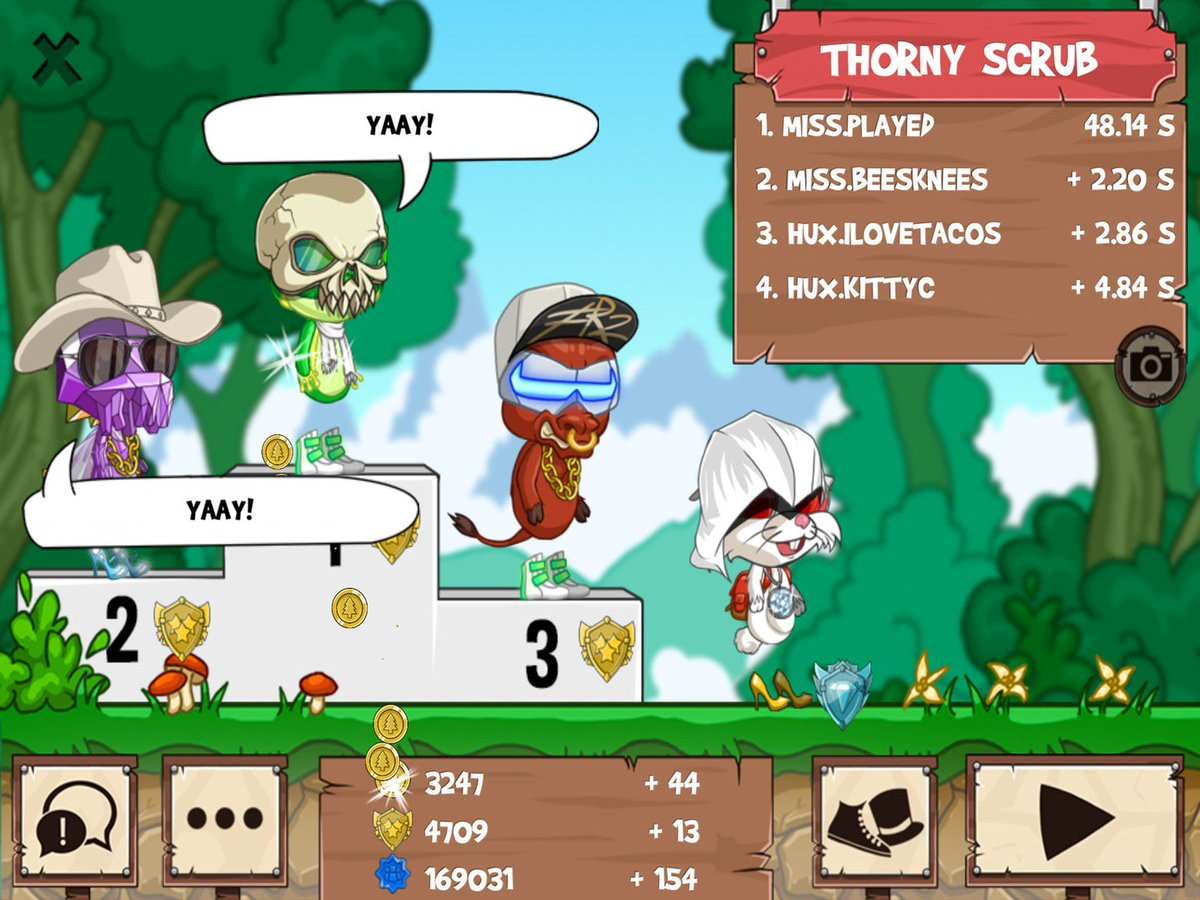 CapConfused's tweet photo. Get on my level, son! #funrun2 #beesknees #iLoveTacos #Kittyc https://t.co/5VznOheLRX