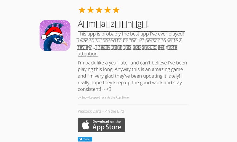 LifeIsGame2014's tweet photo. 5 Star Review: "A⃟m⃟a⃟z⃟i⃟n⃟g⃟!: T͞͞h͞͞i͞͞s͞͞ a͞͞p͞͞p͞͞ i͞͞s͞͞ p͞͞r͞͞o͞͞b͞͞a͞͞b͞͞l͞͞y͞͞ t͞…" https://t.co/nS5TALRZCS https://t.co/KiUNuppkfW