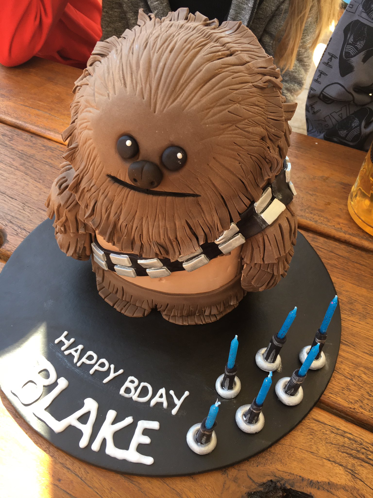 Star wars sale birthday cake candles
