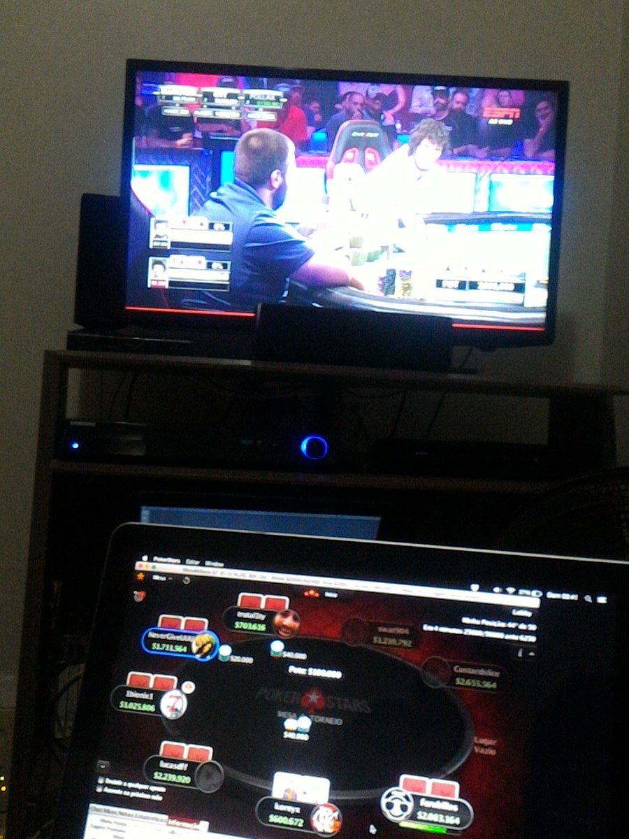 KoreyFla's tweet photo. Manda um salve pros Guaraenses do poker. Abraços #WSOPESPN @seprado @FelipeMojave tamo no game https://t.co/IgtGG9Odn1