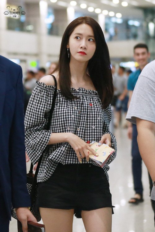 Yoona Incheon Airport From Taiwan Model Pakaian Girls