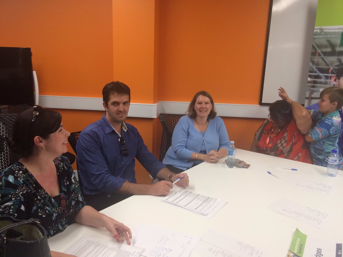 The judges had a very hard  time trying to find a winner for the first of 3 assistive devices #ADHackathons in #Qld <a href="/QldEconDev/">Queensland Economic Development</a>