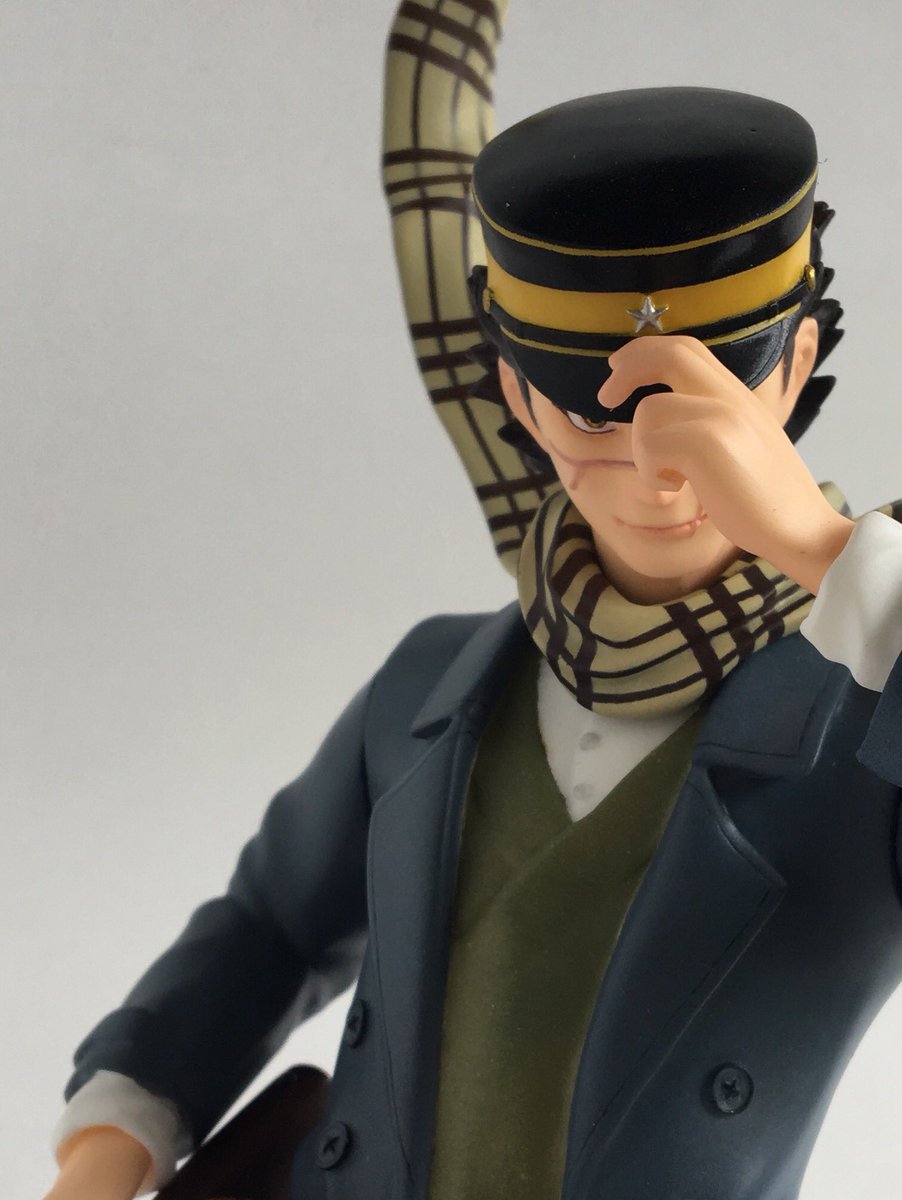 ろく ゴールデンカムイの杉元 完成しました やったー 初めての男性フィギュア 初めての銃 初めて半年でフルスクラッチ 初めての不許諾と 初めて尽くしでしたが楽しかった 7 30のwfでは展示 販売ともにありません