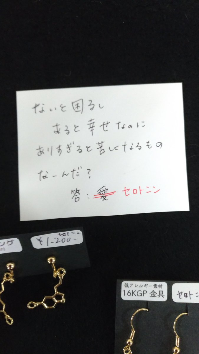 tie_on_acce's tweet image. 重いPOPを作りました。 #博物ふぇすてぃばる #tieon