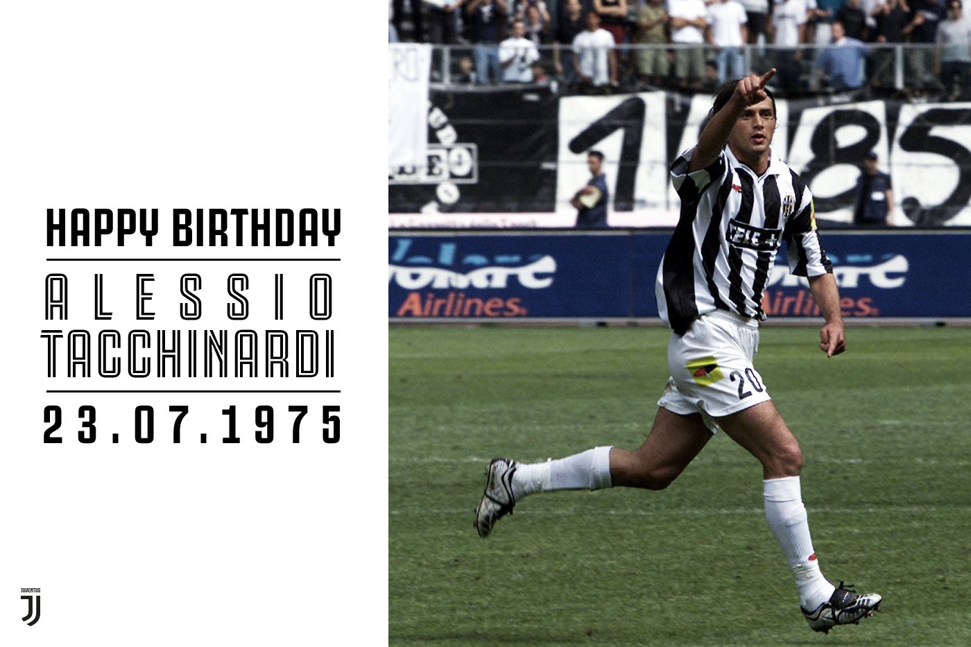 15 trophies and a mainstay in our midfield for 11 seasons. Happy Birthday, Alessio Tacchinardi! 
