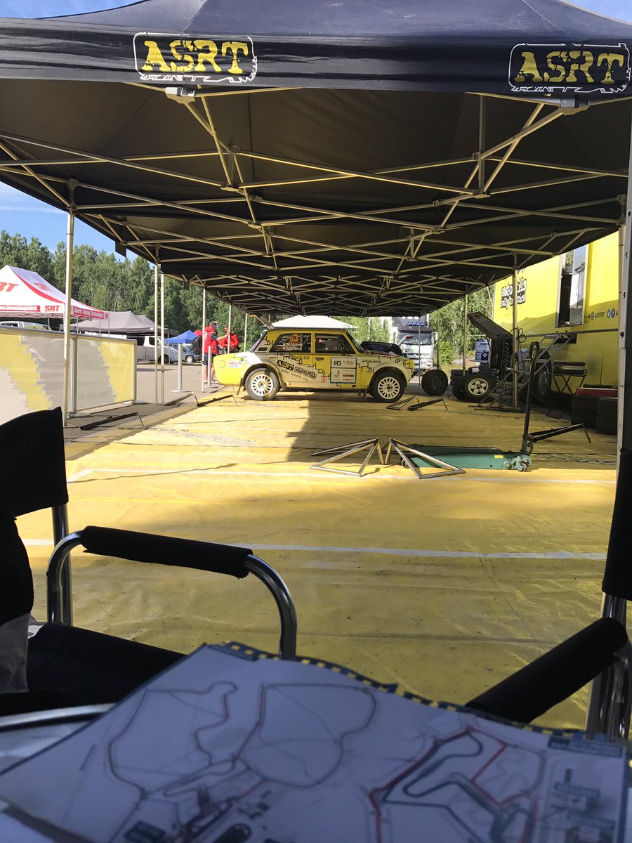 ASRTRallyteam's tweet photo. Labrīt no @RallijsLatvija LEG2 https://t.co/sP6oD2Ygtf