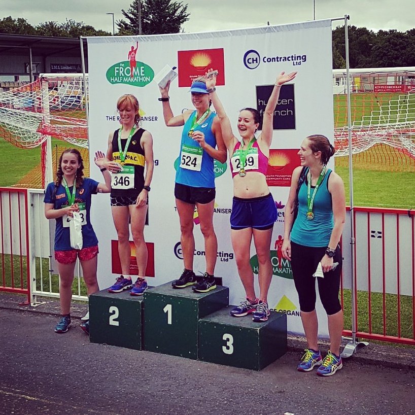 LianneMilner's tweet photo. Really happy I can third fastest female in frome half marathon #fromehalfmarathon #running #HalfMarathon #femalerunner #womensfitness #run https://t.co/uReFXQ5bsv