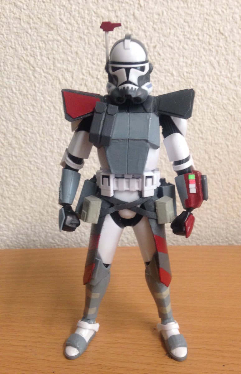 けーた W Op Twitter 俺トルーパー Clonewars バンダイのクローントルーパーを改造してarcコマンダー コルトを作りました