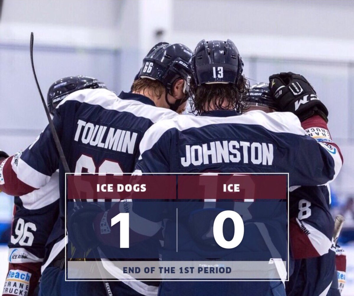 sydneyicedogs's tweet image. First period in the books. Ice Dogs with a 1-0 lead thanks to Stephen Johnston. #IceDogsvsIce