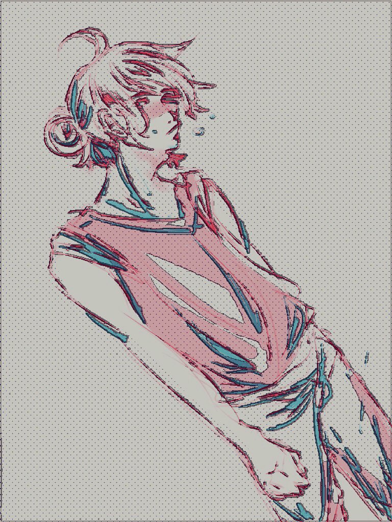 tyu8982's tweet photo. 夏 ＮＯポニテ坂本 落書き https://t.co/H1QLDiz3Du