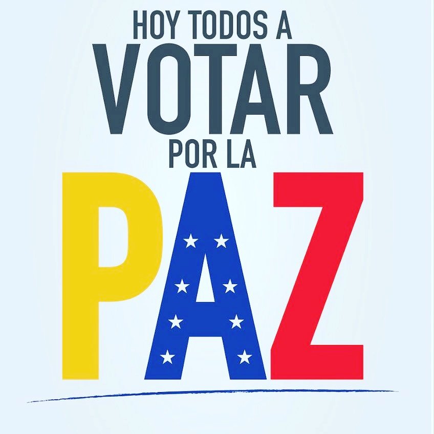 vanguardia967fm's tweet photo. #VenezuelaVotaHoy total normalidad en Los Guayos la avalancha roja rojita esta activada .@PsuvEliezer .@nadezkacosta .@VillegasPoljak https://t.co/AWunt1nkbQ