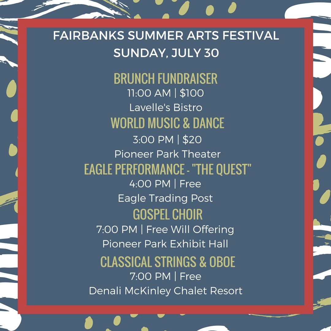 FSAF Events for Sunday, July 30