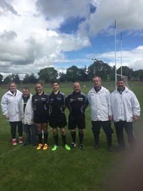 Official team at U14 final in Carrickmacross with Castleblayney &amp; East Cavan Gaels