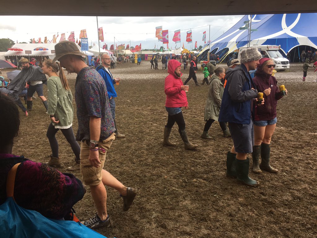 1stClassToast's tweet photo. Womad is now womud @WOMADfestival https://t.co/LL8rc9DyGq