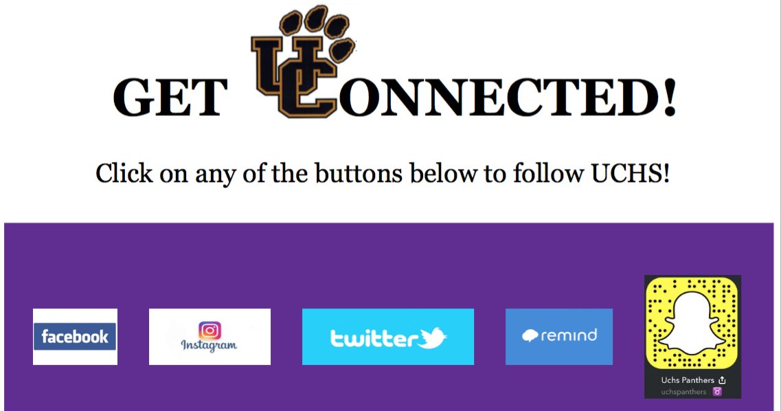 Please retweet this to help us spread important announcements, news, &amp; improve UCHS communication! #uchspanthers

high.ucschools.org