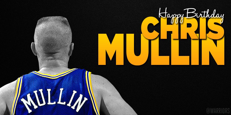 Happy Birthday 2 Da Most Sounding Like Brotha Non-Brotha Ever & 1/3 of RUNTMC \"Chris Mullin\" 