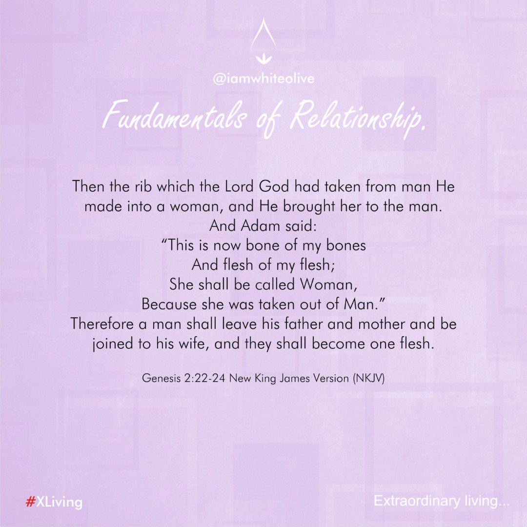 iamwhiteolive's tweet photo. 32. In concluding, a wo/man who cannot be touched by the feelings of his/her spouse can't keep good relationships #XLiving https://t.co/kPu8RmNief