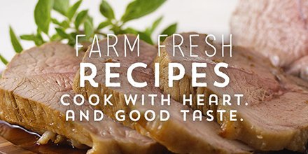 Looking for #recipes made w/ #noantibioticsever pork? #FarmPromise puts high-quality products within reach. Go to: FarmPromise.com/recipes/.